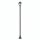 Lampe dallée 200 cm Noir Aluminium Rustique IP44 E27