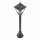 Lampe dallée 200 cm Noir Aluminium Rustique IP44 E27