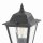 Lampe dallée 200 cm Noir Aluminium Rustique IP44 E27