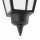 Lampe à suspendre extérieure Noir IP44 E27 Aluminium Rustique