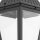 Lampe à suspendre extérieure Noir IP44 E27 Aluminium Rustique