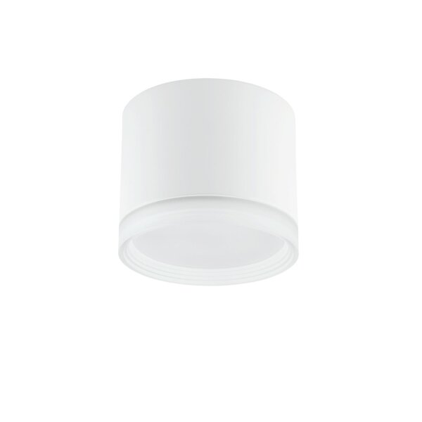 Spot de plafond Ø 8,5 cm GX53 blanc rond petit H : 7 cm