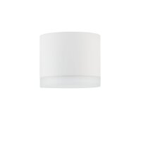 Spot de plafond Ø 8,5 cm GX53 blanc rond petit H :...