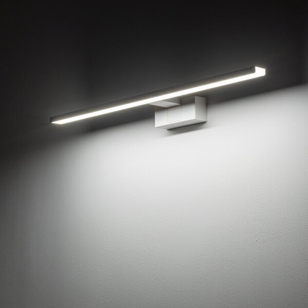 Lampe LED pour miroir 4000 K 950 lm IP44 blanc L : 60 cm