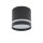 Spot plafond noir GX53 Ø 8,5 cm rond H : 8,3 cm petit métal