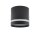 Spot plafond noir GX53 Ø 8,5 cm rond H : 8,3 cm petit métal