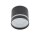 Spot plafond noir GX53 Ø 8,5 cm rond H : 8,3 cm petit métal