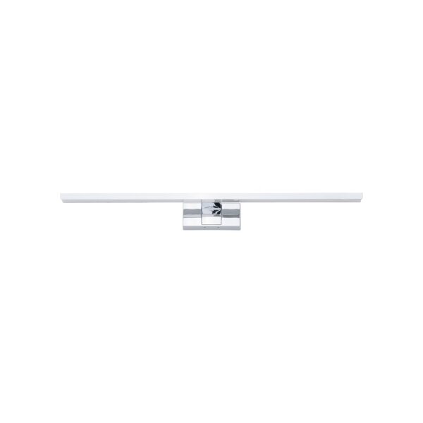 Lampe à miroir LED IP44 chrome 4000 K 950 lm aluminium