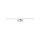Lampe à miroir LED IP44 chrome 4000 K 950 lm aluminium