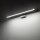 Lampe à miroir LED IP44 chrome 4000 K 950 lm aluminium