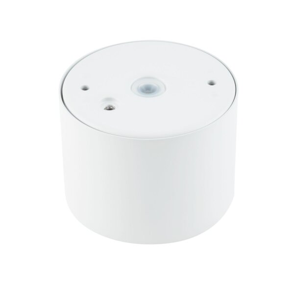 Plafonnier salle de bain blanc IP54 GX53 Ø 8,5 cm aluminium petit