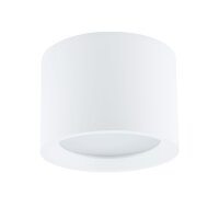 Plafonnier salle de bain blanc IP54 GX53 Ø 8,5 cm...