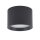 Lampe de salle de bain plafond IP54 GX53 Ø 8,5 cm petit noir
