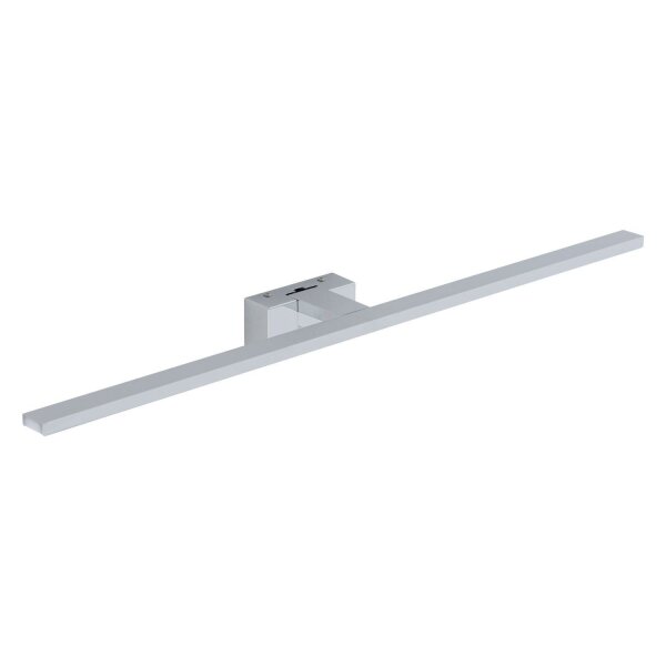 Lampe à miroir LED IP44 chrome 3000 K 1100 lm aluminium