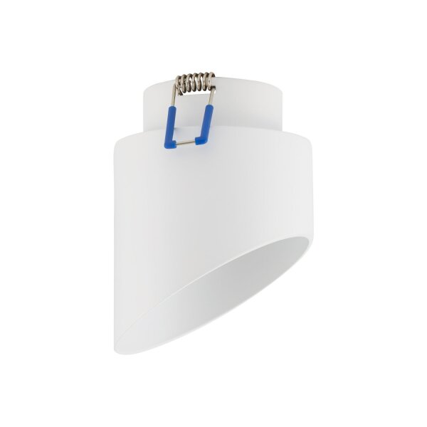 Spot encastré GX53 Blanc Aluminium Plafond encastré