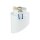 Spot encastré GX53 Blanc Aluminium Plafond encastré