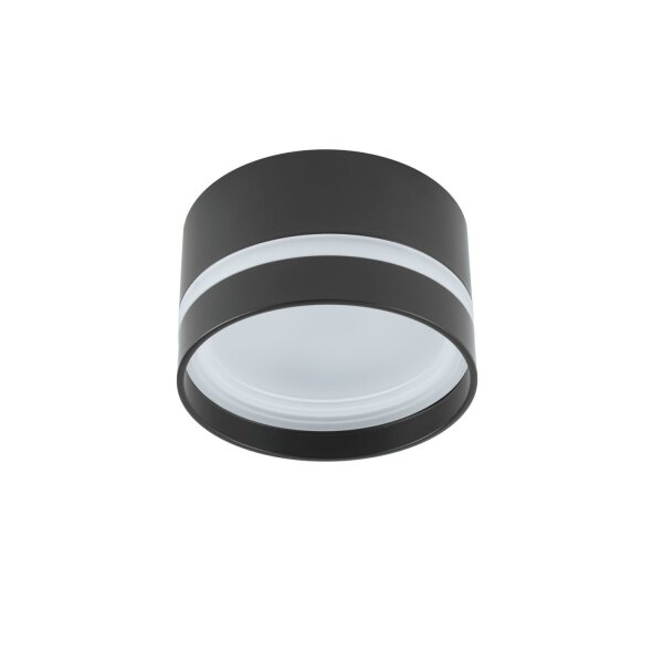 Spot encastré Noir GX53 Ø 8,5 cm Aluminium Moderne