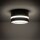 Spot encastré Noir GX53 Ø 8,5 cm Aluminium Moderne