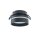 Spot encastré GU10 Ø 8 cm Noir Aluminium Moderne