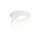 Spot encastré GU10 blanc aluminium Ø 7,5 cm intérieur plafond