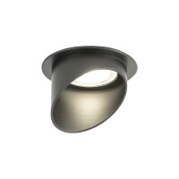 Spot encastré noir GU10 aluminium Ø 7,5 cm...