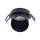 Spot encastré noir GU10 aluminium Ø 7,5 cm ponctuel