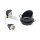 Spot encastré noir GU10 aluminium Ø 7,5 cm ponctuel
