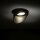 Spot encastré noir GU10 aluminium Ø 7,5 cm ponctuel