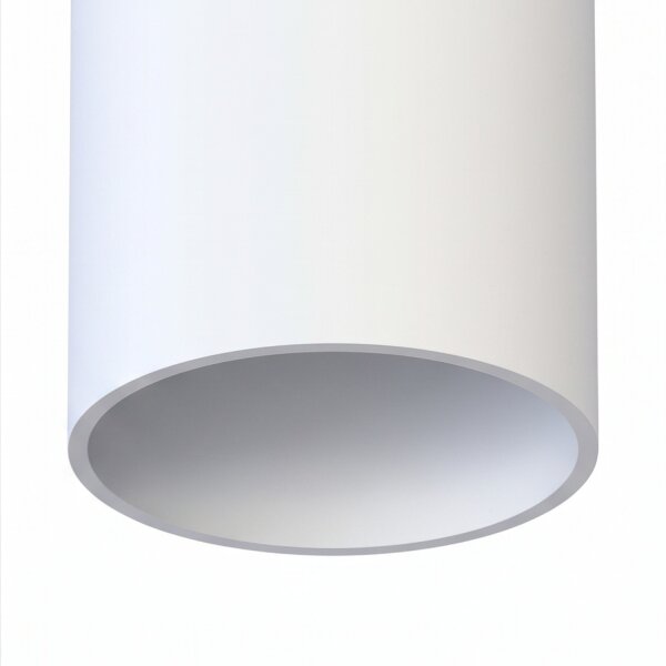 Spot plafond GU10 R35 Ø 4 cm H : 18,5 cm Blanc Métal Moderne ROJA