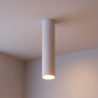 Spot plafond GU10 R35 &Oslash; 4 cm H : 18,5 cm Blanc...