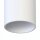 Spot plafond GU10 R35 Ø 4 cm H : 18,5 cm Blanc Métal Moderne ROJA