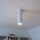 Spot plafond GU10 R35 Ø 4 cm H : 18,5 cm Blanc Métal Moderne ROJA