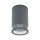 Plafonnier extérieur IP44 Ø 11 cm petit gris pour E27