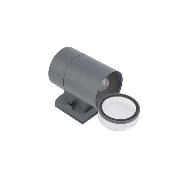 Lampe dextérieur murale IP44 E27 graphite Downlight entrée