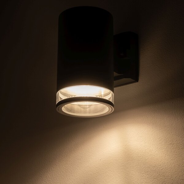 Lampe dextérieur murale IP44 E27 graphite Downlight entrée