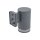 Lampe dextérieur murale IP44 E27 graphite Downlight entrée