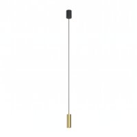 Lampe à suspendre GU10 R35 Ø 4 cm en noir...