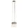 Lampe à suspendre design verre métal look industriel