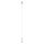 Suspension Ø 4 cm GU10 R35 Blanc Métal ajustable