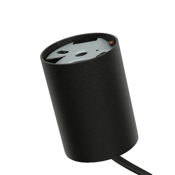 Suspension Noir GU10 R35 Ø 4 cm Métal Moderne