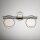 Plafonnier LED Noir 100 cm de long 3000 K 1100 lm Moderne