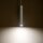 Lampe à suspendre étroite Ø 4 cm Blanc Métal GU10 R35 ROJA