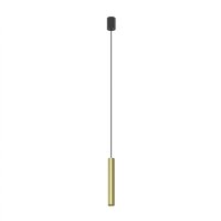 Lampe à suspendre GU10 R35 Ø 4 cm en noir...