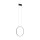 Lampe à suspendre LED Noir 3000 K 560 lm Anneau Ø 45 cm