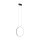 Lampe à suspendre LED Noir 3000 K 560 lm Anneau Ø 45 cm