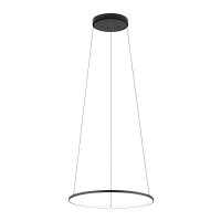 Ring Lustre LED Noir 3000 K 560 lm Ø 45 cm...