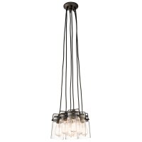 Suspension ARCO Verre Abat-jour Design industriel