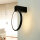 Applique LED noire aluminium 3000 K 190 lm Ø 18 cm