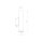 Applique intérieure Up Down 2 flammes GU10 R35 métal blanc