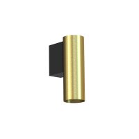 Applique murale laiton noir GU10 R35 H : 12 cm...